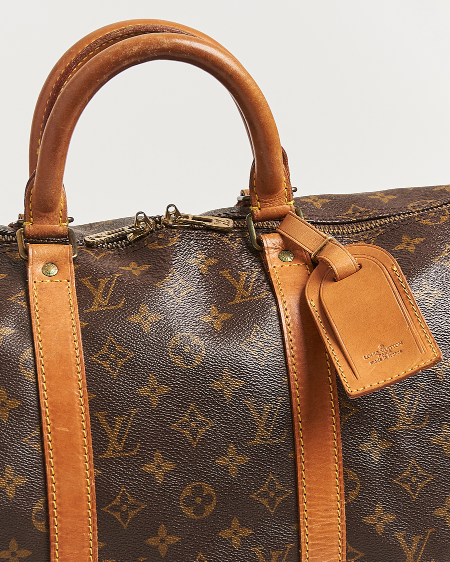 Herren | Pre-Owned & Vintage Bags | Louis Vuitton Pre-Owned | Keepall Bandoulière 50 Monogram