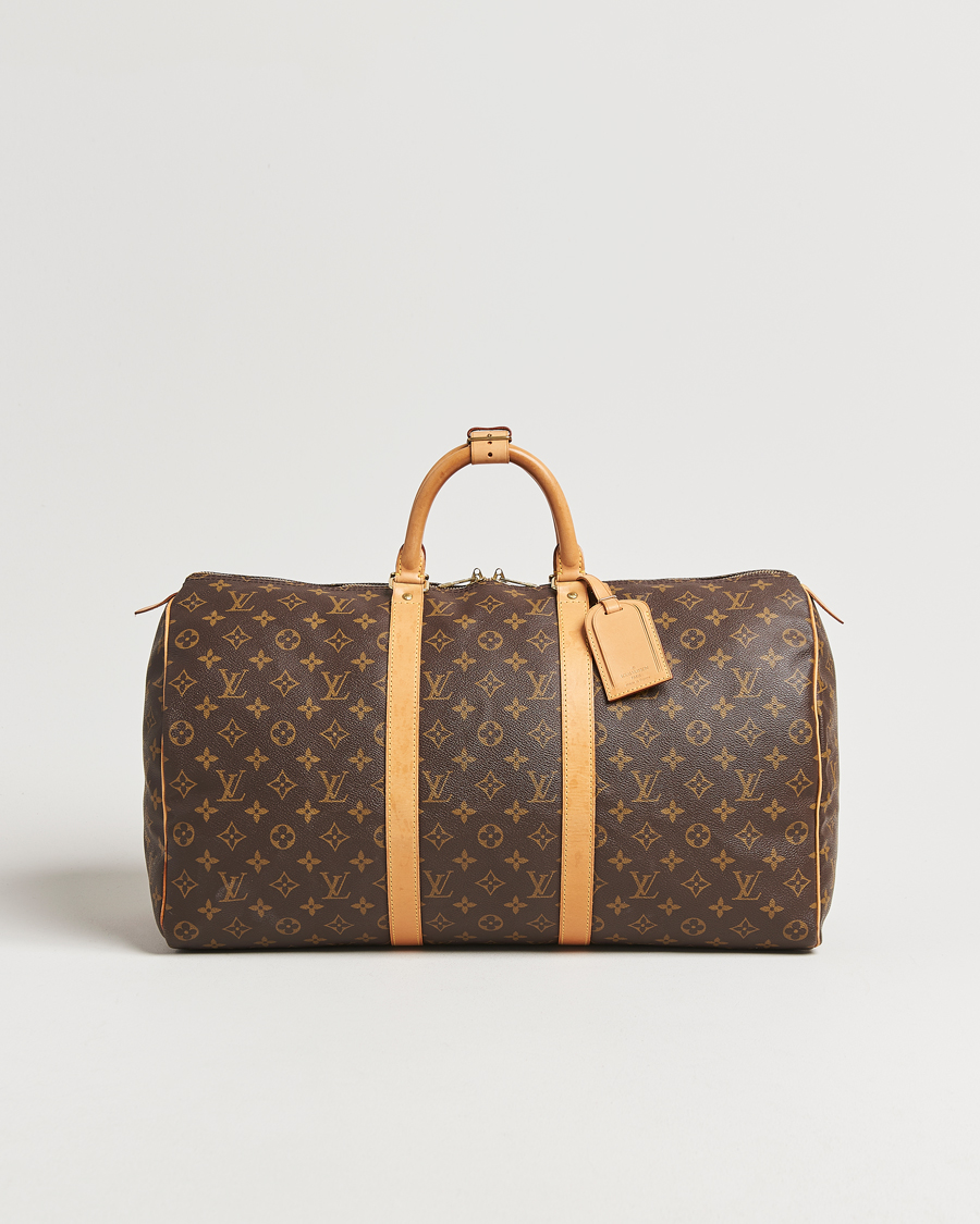 Herren | Pre-Owned & Vintage Bags | Louis Vuitton Pre-Owned | Keepall 50 Monogram