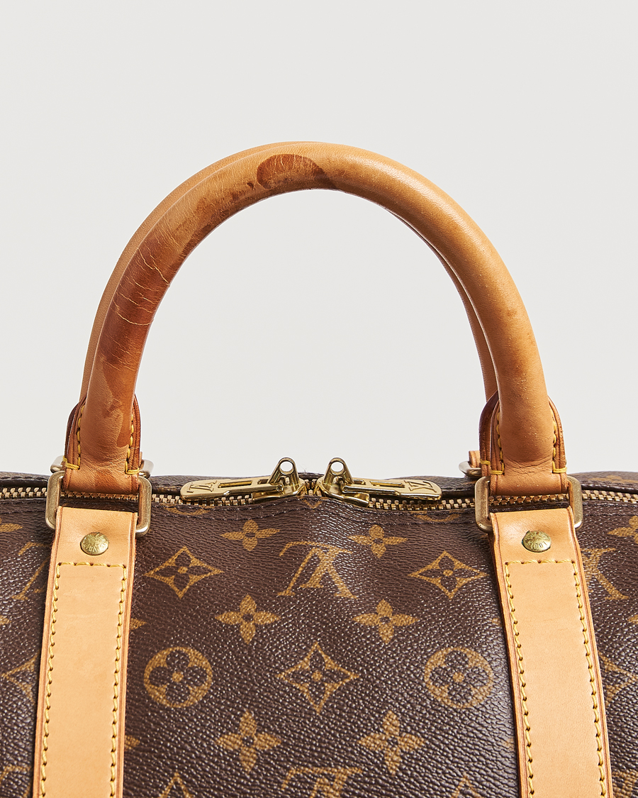 Herren | Pre-Owned & Vintage Bags | Louis Vuitton Pre-Owned | Keepall Bandoulière 55 Monogram