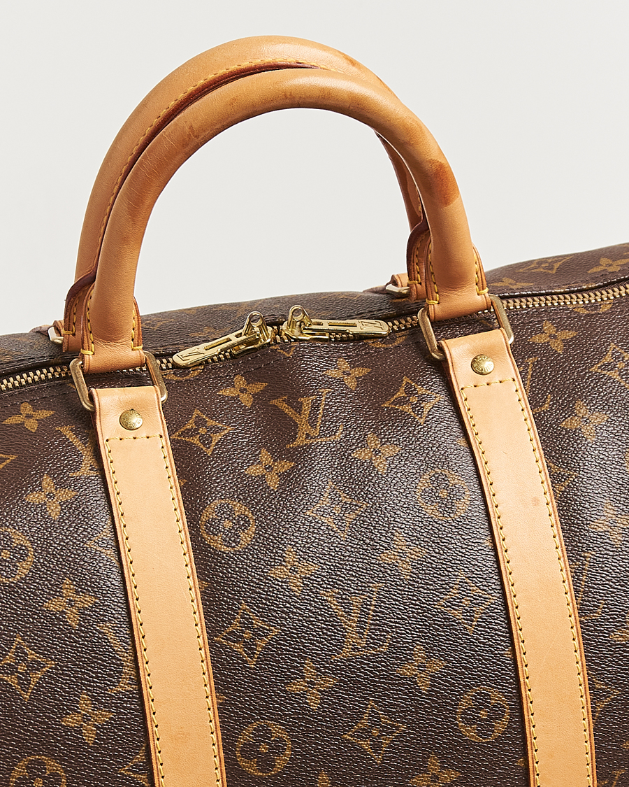 Herren | Pre-Owned & Vintage Bags | Louis Vuitton Pre-Owned | Keepall Bandoulière 55 Monogram