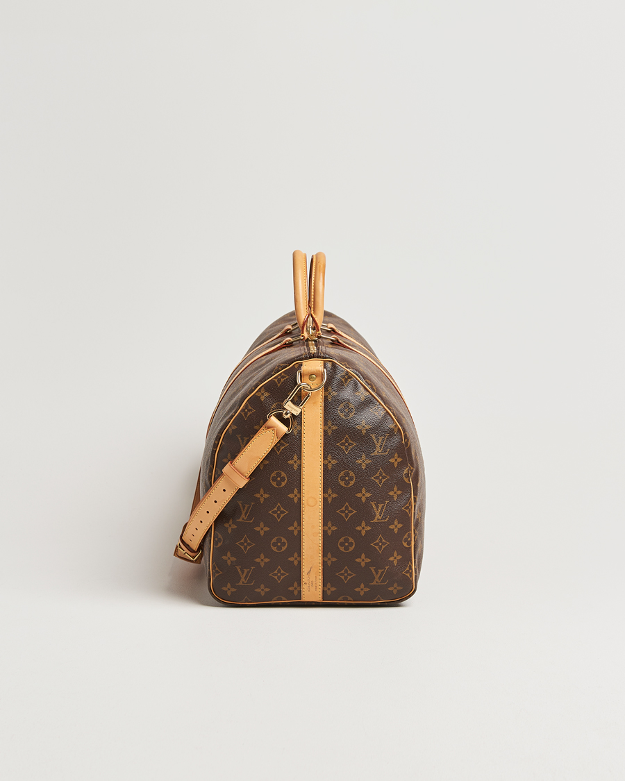 Herren | Pre-Owned & Vintage Bags | Louis Vuitton Pre-Owned | Keepall Bandoulière 55 Monogram