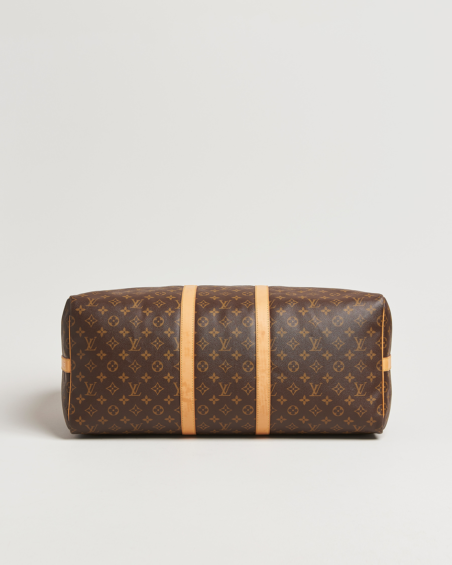 Herren | Pre-Owned & Vintage Bags | Louis Vuitton Pre-Owned | Keepall Bandoulière 55 Monogram