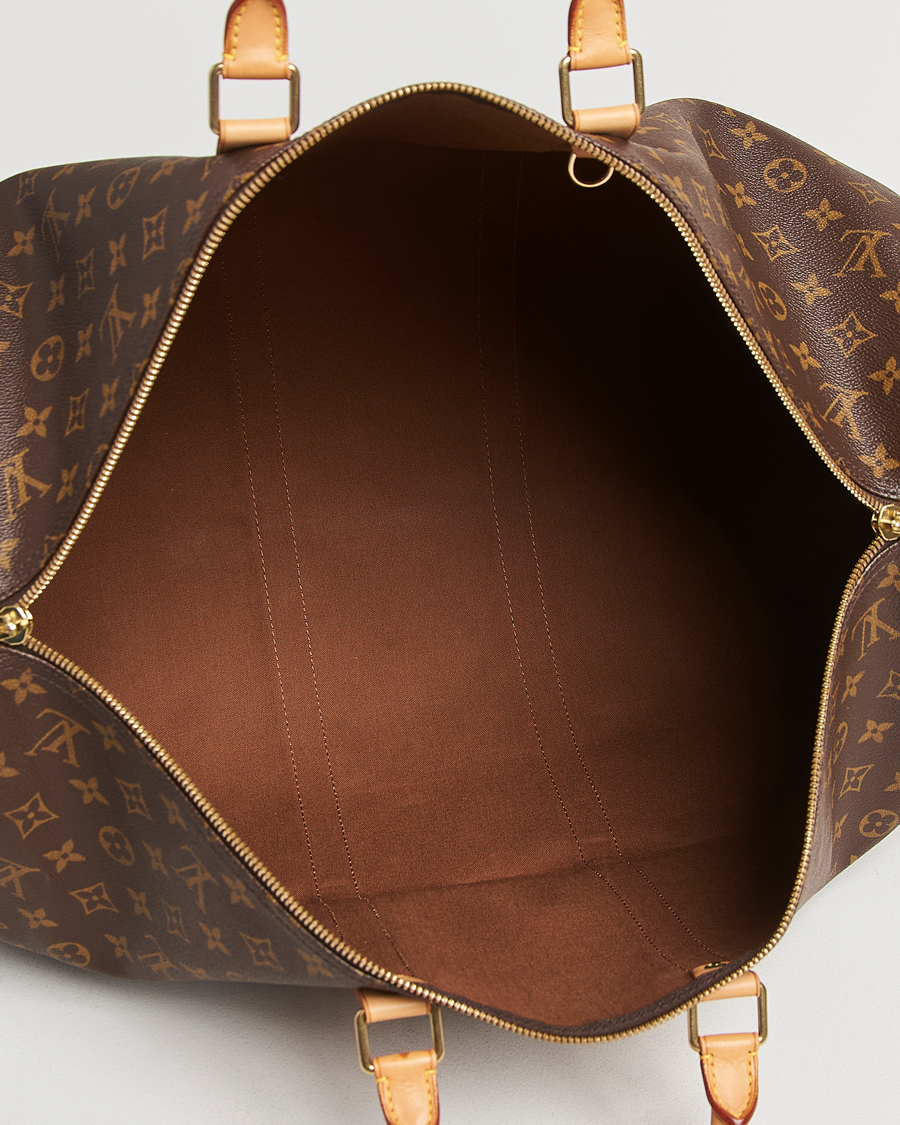 Herren | Pre-Owned & Vintage Bags | Louis Vuitton Pre-Owned | Keepall Bandoulière 55 Monogram