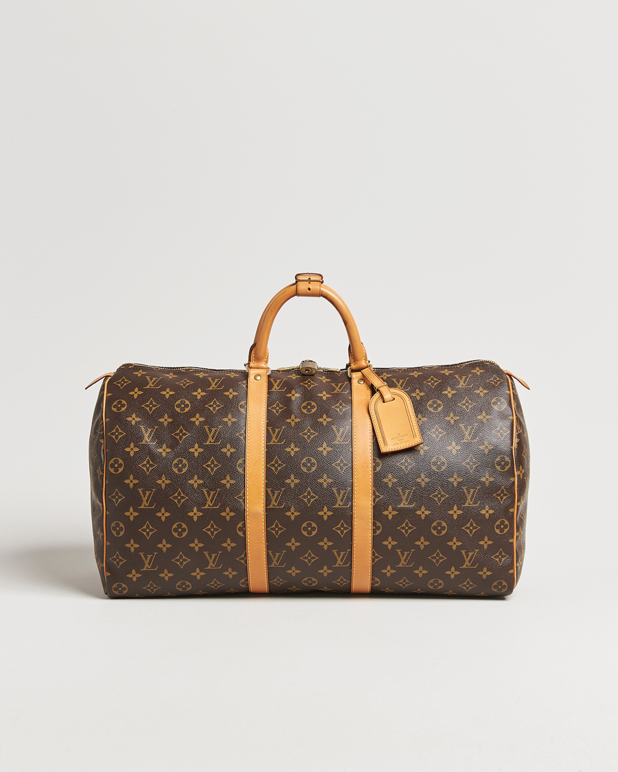 Herren | Pre-Owned & Vintage Bags | Louis Vuitton Pre-Owned | Keepall 50 Monogram