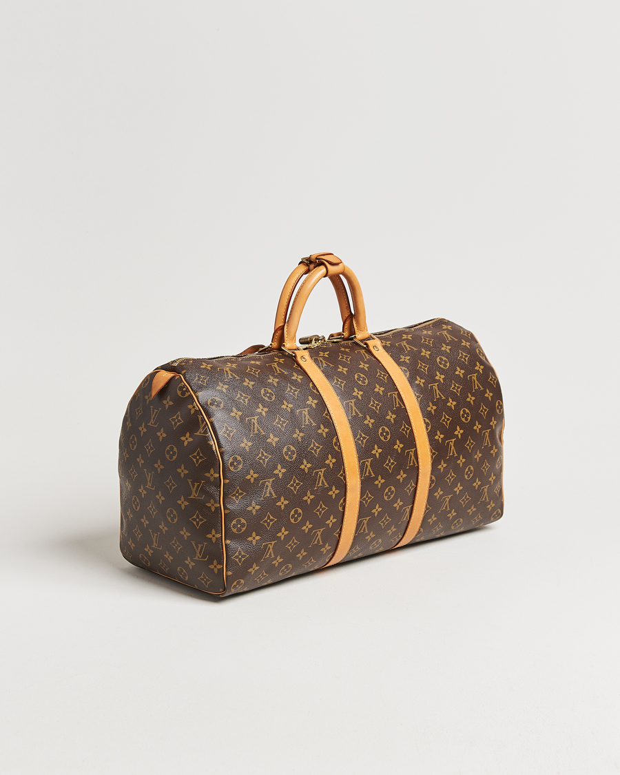 Herren | Pre-Owned & Vintage Bags | Louis Vuitton Pre-Owned | Keepall 50 Monogram