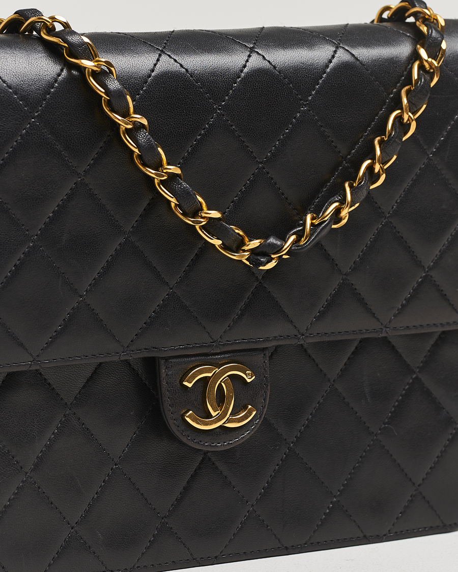 Herren | Gifts for Her | Chanel Pre-Owned | Single Flap Bag Black