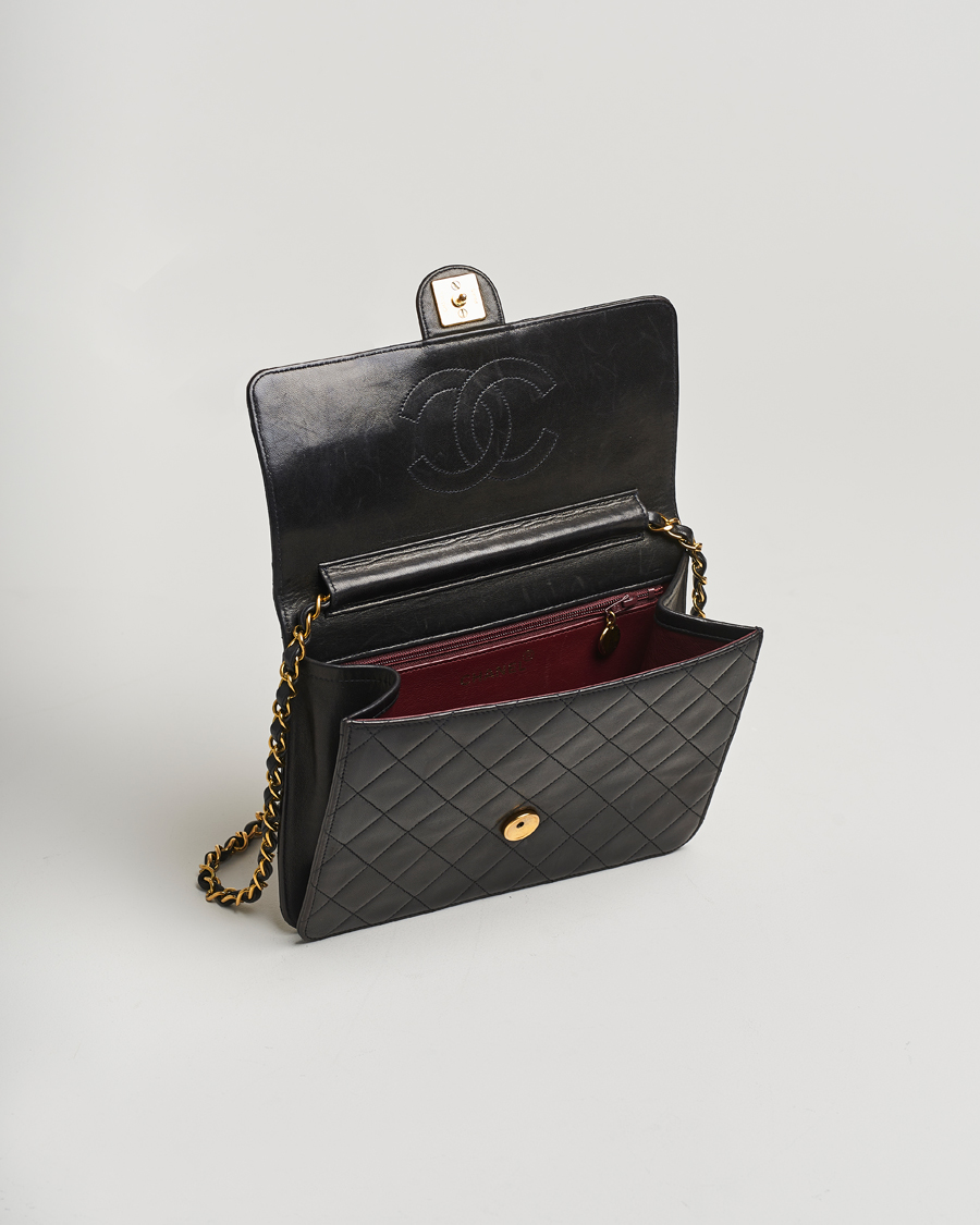 Herren | Gifts for Her | Chanel Pre-Owned | Single Flap Bag Black