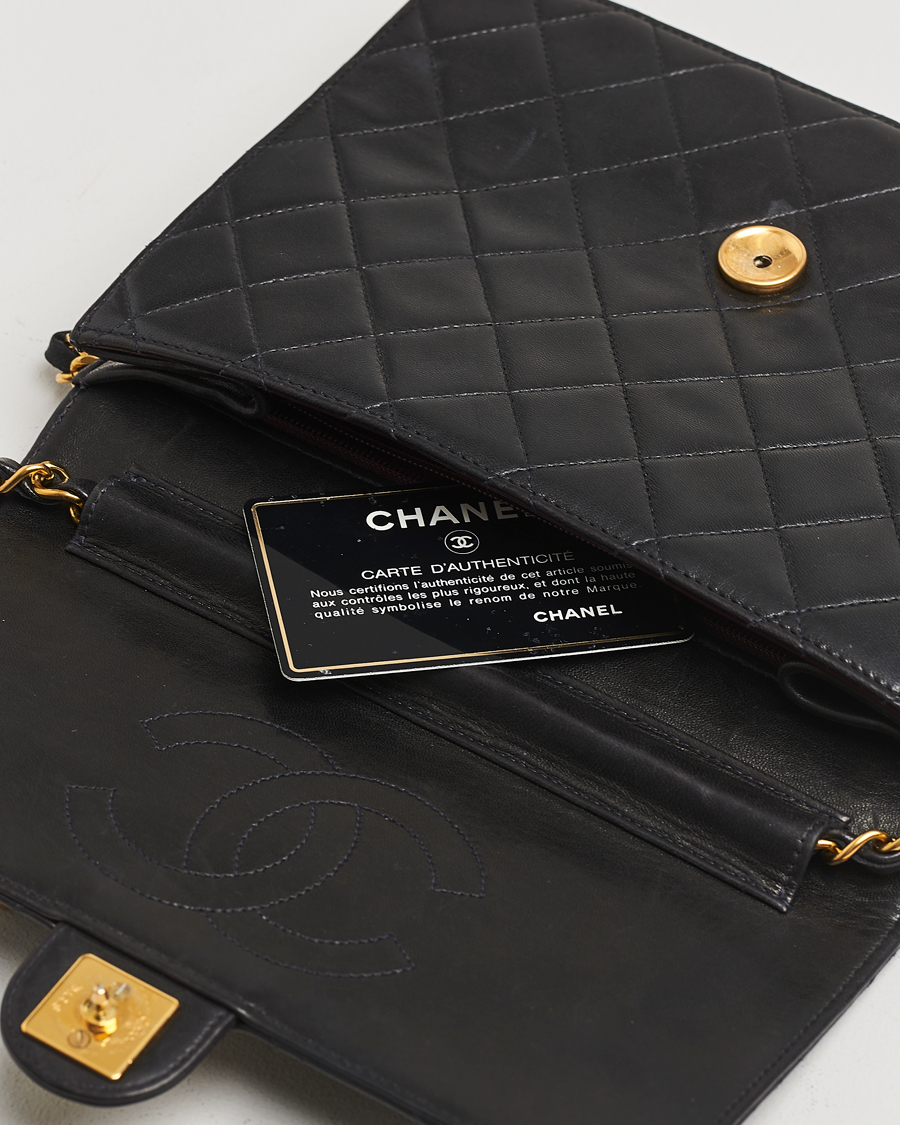 Herren | Gifts for Her | Chanel Pre-Owned | Single Flap Bag Black
