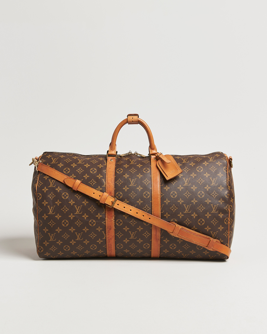 Herren | Pre-Owned & Vintage Bags | Louis Vuitton Pre-Owned | Keepall Bandoulière 55 Monogram