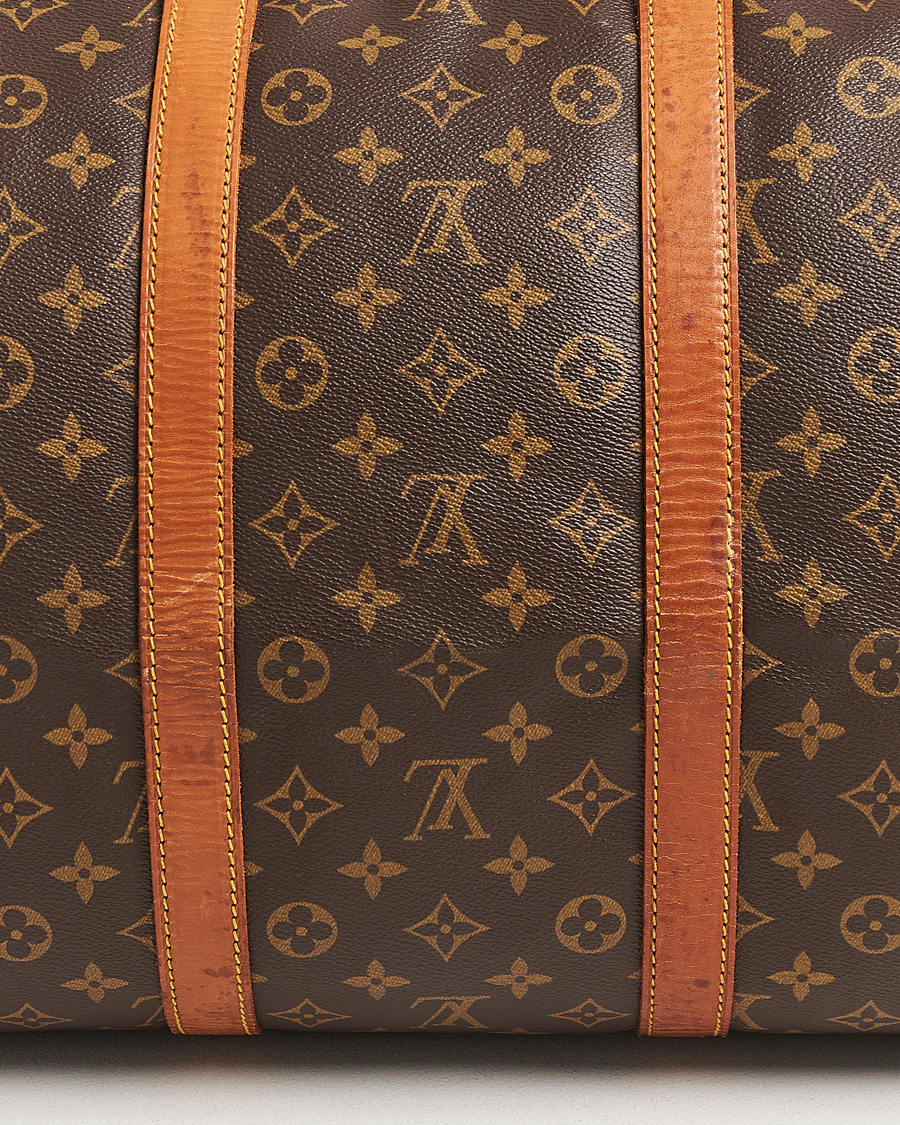 Herren | Pre-Owned & Vintage Bags | Louis Vuitton Pre-Owned | Keepall Bandoulière 55 Monogram