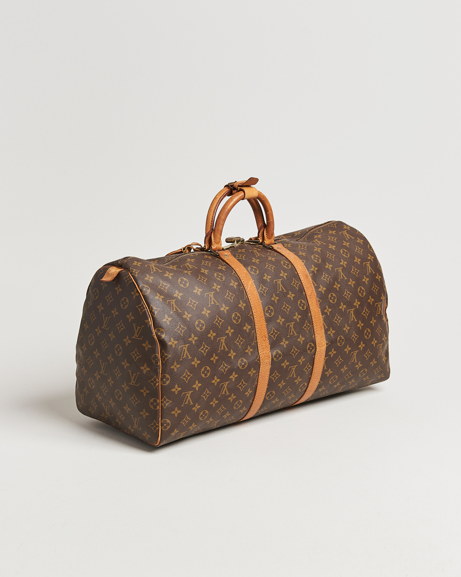 Herren | Pre-Owned & Vintage Bags | Louis Vuitton Pre-Owned | Keepall 55 Monogram