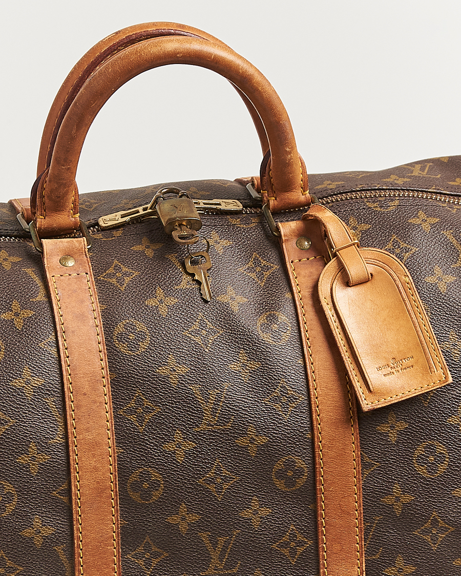Herren | Pre-Owned & Vintage Bags | Louis Vuitton Pre-Owned | Keepall 55 Monogram