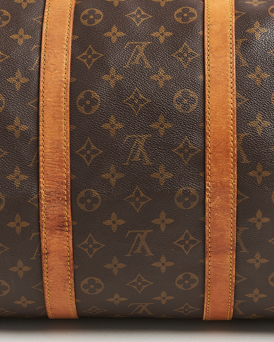 Herren | Pre-Owned & Vintage Bags | Louis Vuitton Pre-Owned | Keepall Bandoulière 55 Monogram