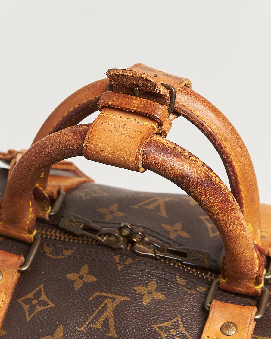 Herren | Pre-Owned & Vintage Bags | Louis Vuitton Pre-Owned | Keepall Bandoulière 55 Monogram