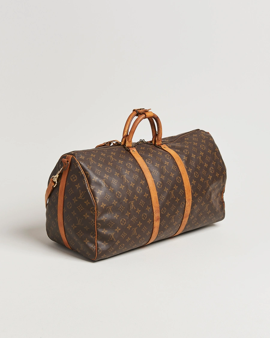 Herren | Pre-Owned & Vintage Bags | Louis Vuitton Pre-Owned | Keepall Bandoulière 55 Monogram