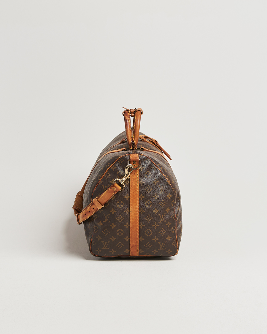Herren | Pre-Owned & Vintage Bags | Louis Vuitton Pre-Owned | Keepall Bandoulière 55 Monogram