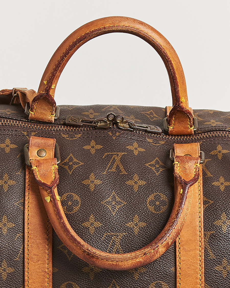 Herren | Pre-Owned & Vintage Bags | Louis Vuitton Pre-Owned | Keepall Bandoulière 55 Monogram