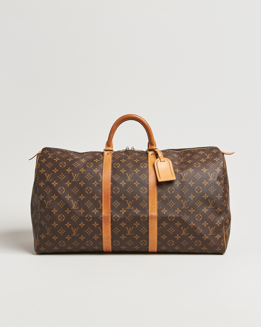 Herren | Pre-Owned & Vintage Bags | Louis Vuitton Pre-Owned | Keepall 55 Monogram
