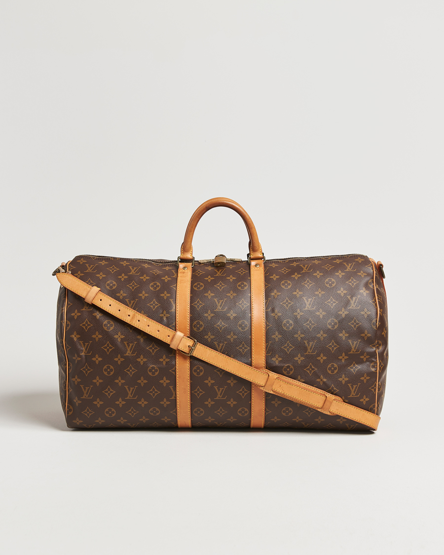 Herren | Pre-Owned & Vintage Bags | Louis Vuitton Pre-Owned | Keepall Bandoulière 55 Monogram