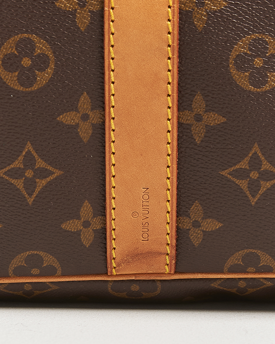 Herren | Pre-Owned & Vintage Bags | Louis Vuitton Pre-Owned | Keepall Bandoulière 55 Monogram