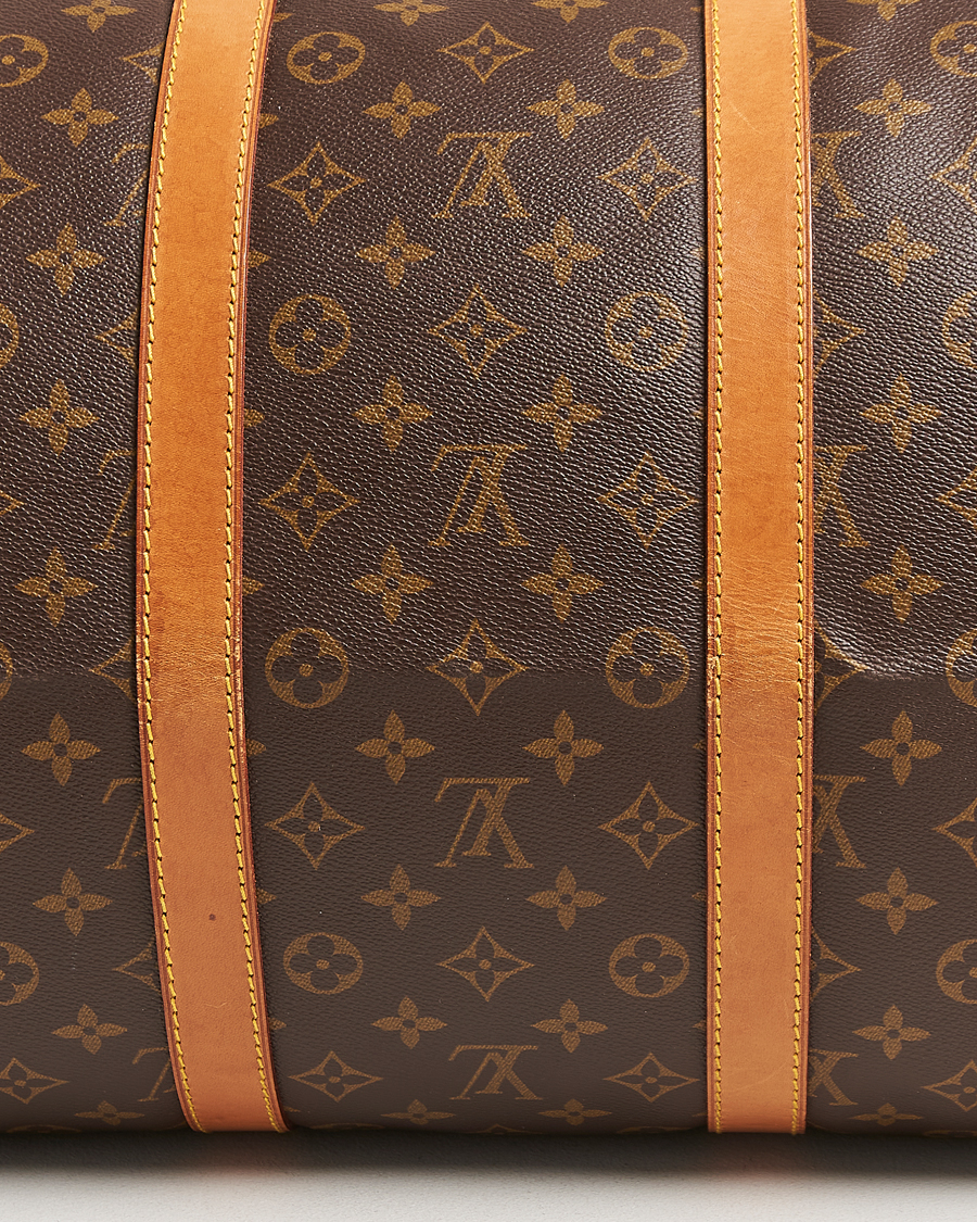 Herren | Pre-Owned & Vintage Bags | Louis Vuitton Pre-Owned | Keepall Bandoulière 55 Monogram