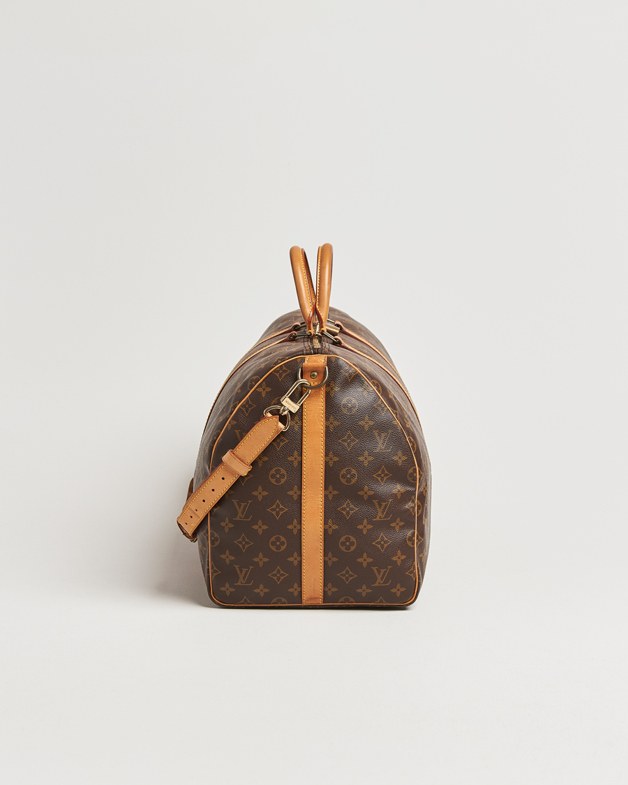 Herren | Pre-Owned & Vintage Bags | Louis Vuitton Pre-Owned | Keepall Bandoulière 55 Monogram