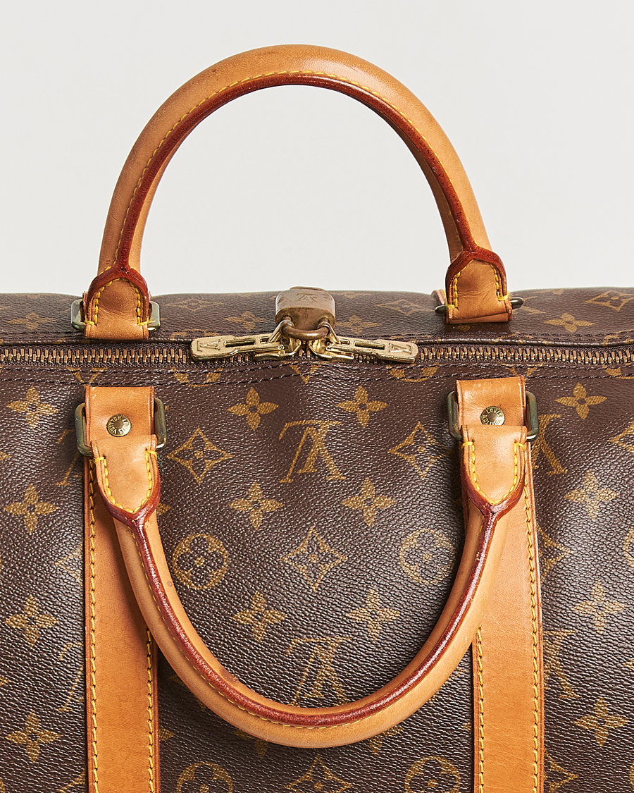 Herren | Pre-Owned & Vintage Bags | Louis Vuitton Pre-Owned | Keepall Bandoulière 55 Monogram