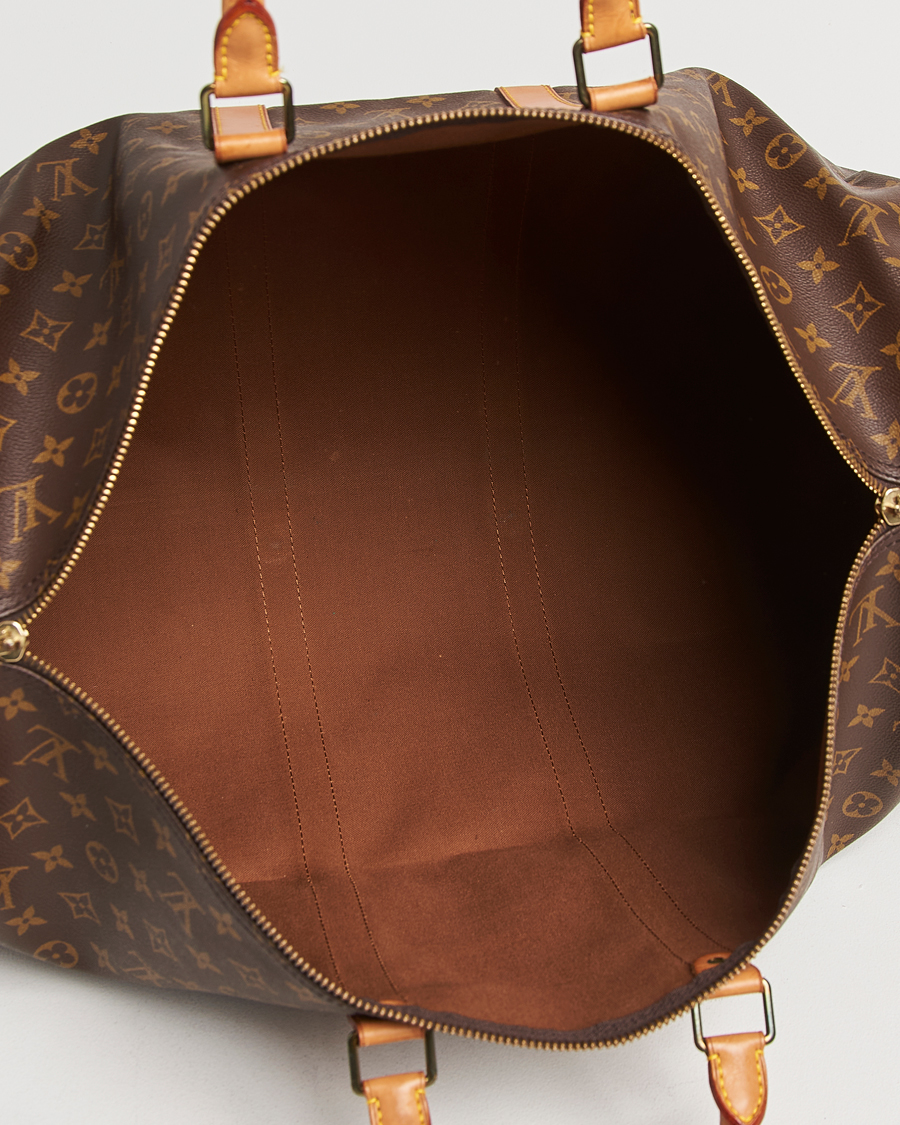 Herren | Pre-Owned & Vintage Bags | Louis Vuitton Pre-Owned | Keepall Bandoulière 55 Monogram