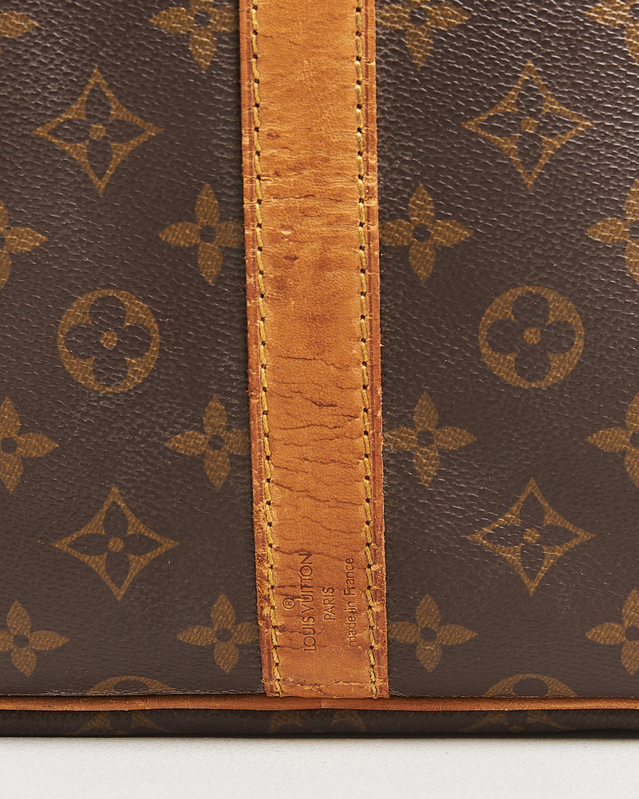 Herren | Pre-Owned & Vintage Bags | Louis Vuitton Pre-Owned | Keepall Bandoulière 55 Monogram
