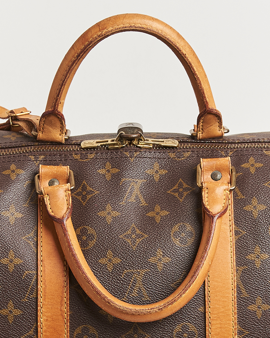 Herren | Pre-Owned & Vintage Bags | Louis Vuitton Pre-Owned | Keepall Bandoulière 55 Monogram