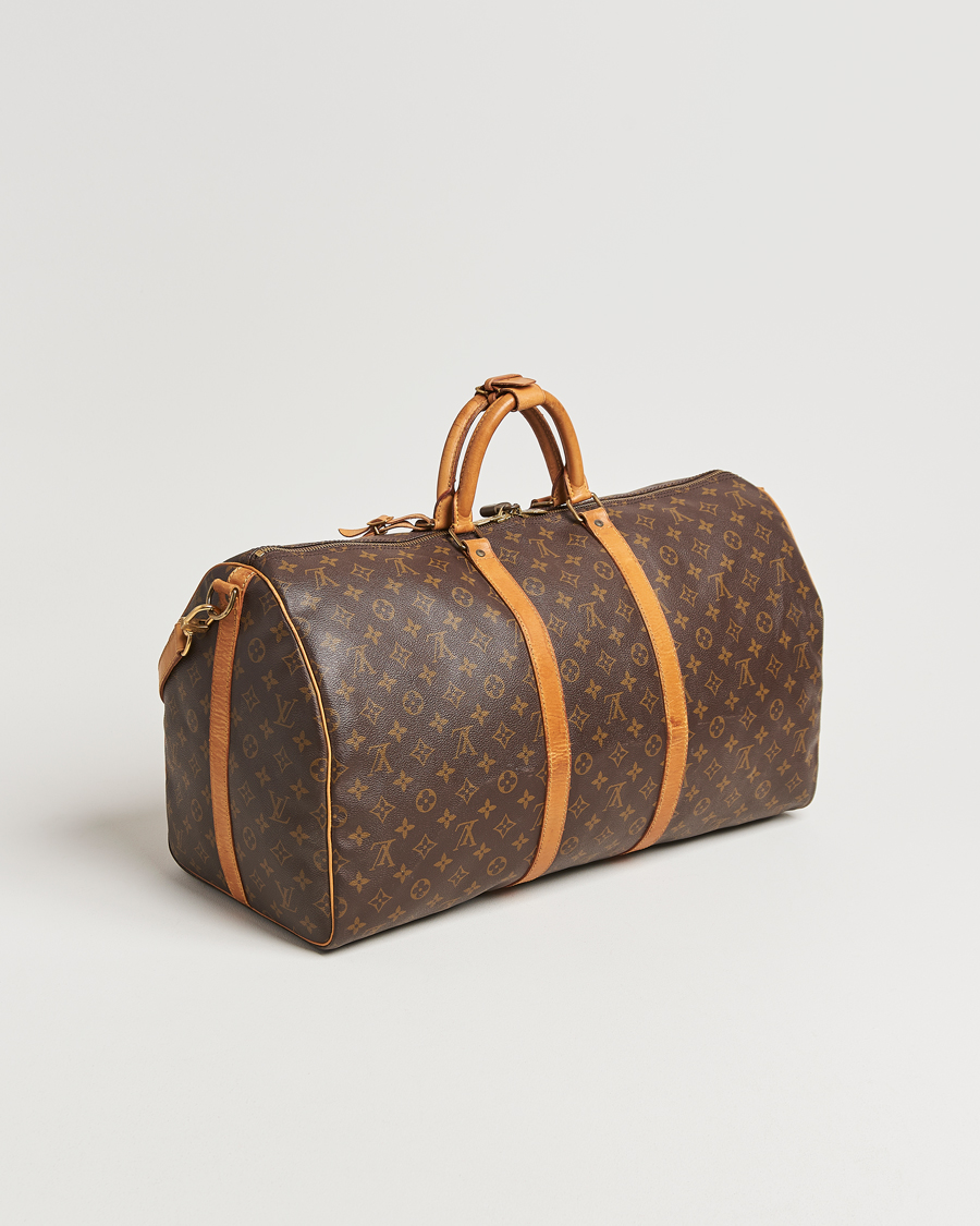 Herren | Pre-Owned & Vintage Bags | Louis Vuitton Pre-Owned | Keepall Bandoulière 55 Monogram
