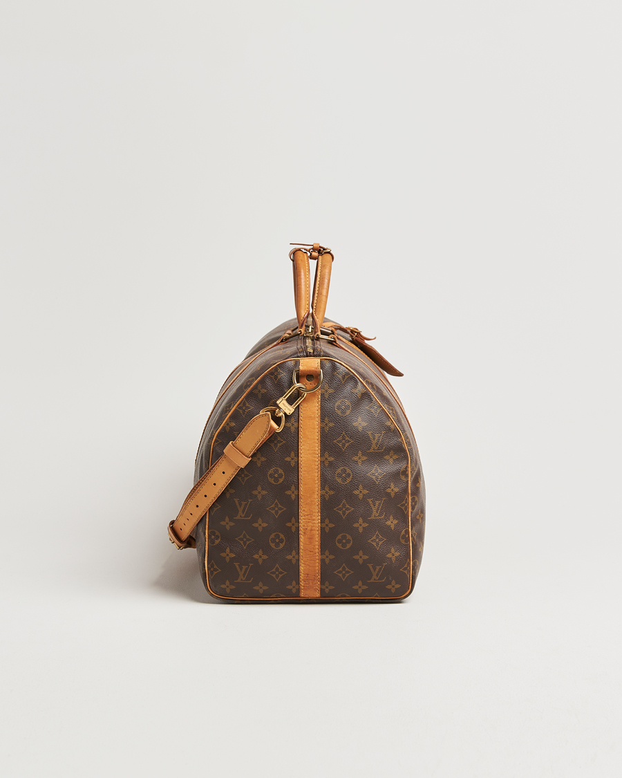 Herren | Pre-Owned & Vintage Bags | Louis Vuitton Pre-Owned | Keepall Bandoulière 55 Monogram