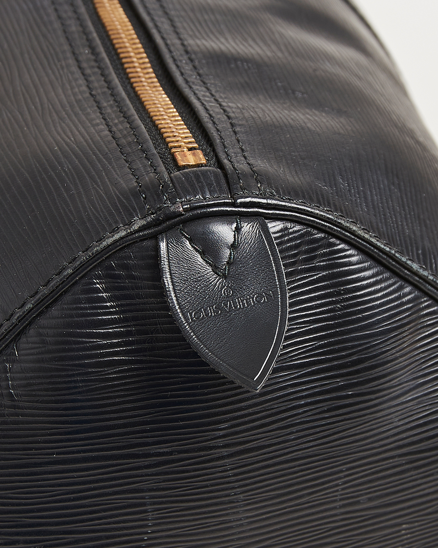 Herren | Pre-Owned & Vintage Bags | Louis Vuitton Pre-Owned | Keepall 50 Epi Leather Black
