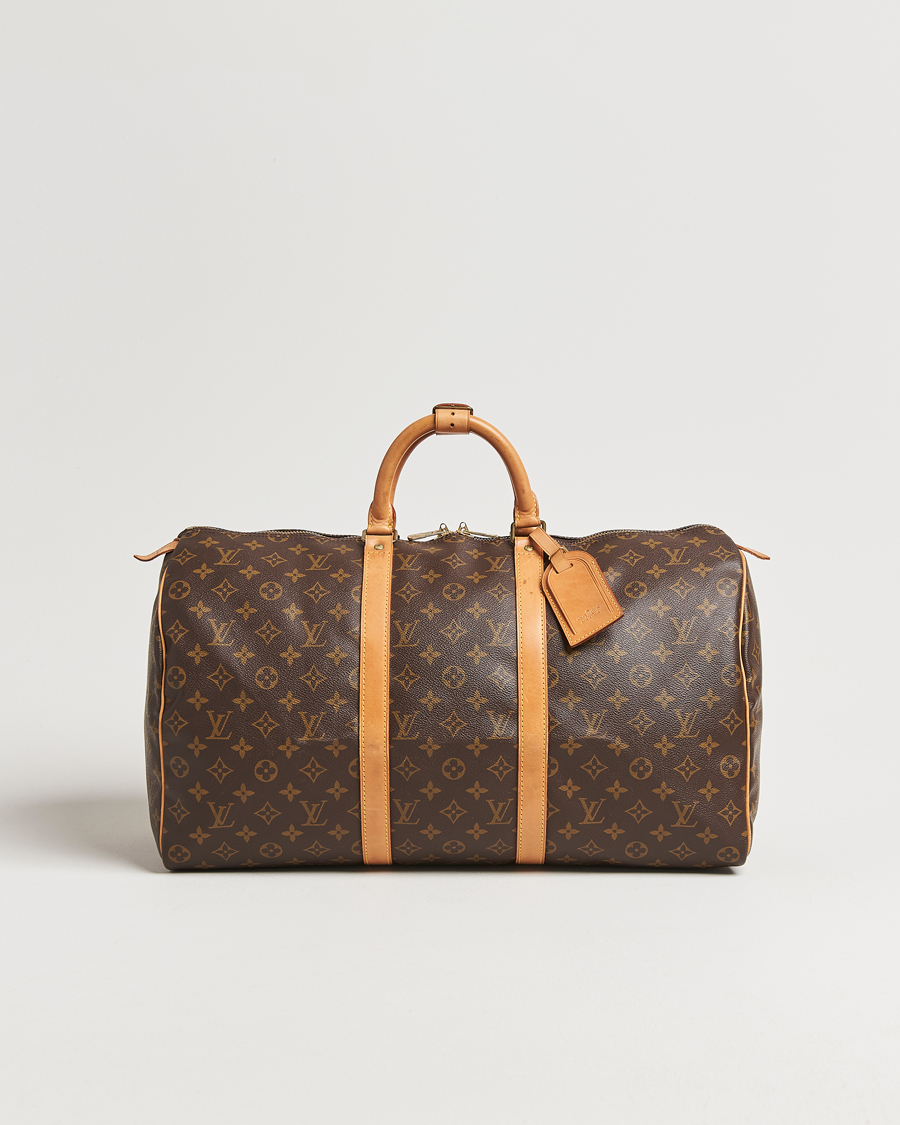 Herren | Pre-Owned & Vintage Bags | Louis Vuitton Pre-Owned | Keepall 50 Monogram