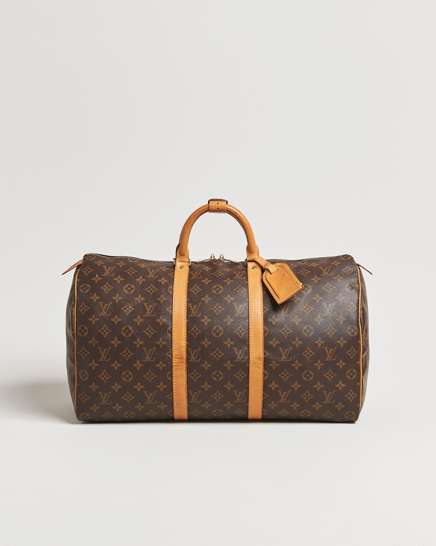 Herren | Pre-Owned & Vintage Bags | Louis Vuitton Pre-Owned | Keepall 50 Monogram