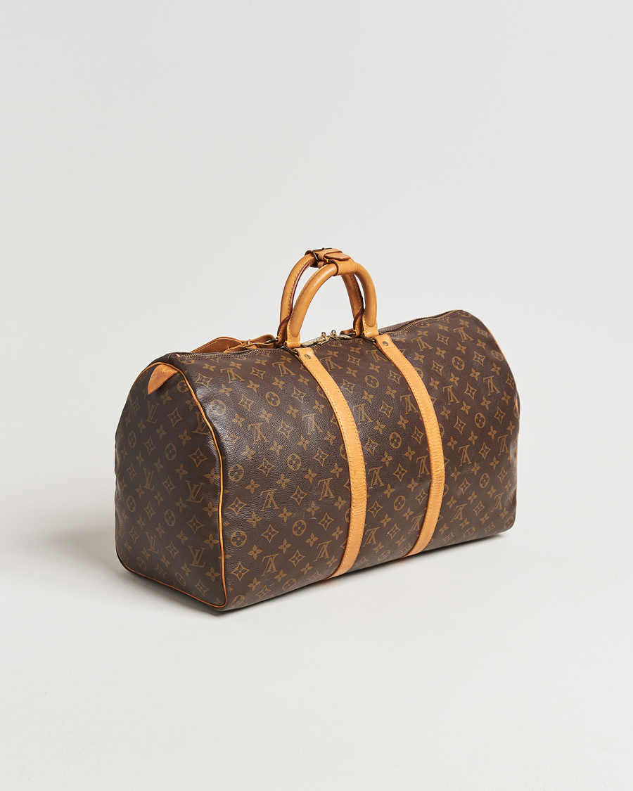 Herren | Pre-Owned & Vintage Bags | Louis Vuitton Pre-Owned | Keepall 50 Monogram