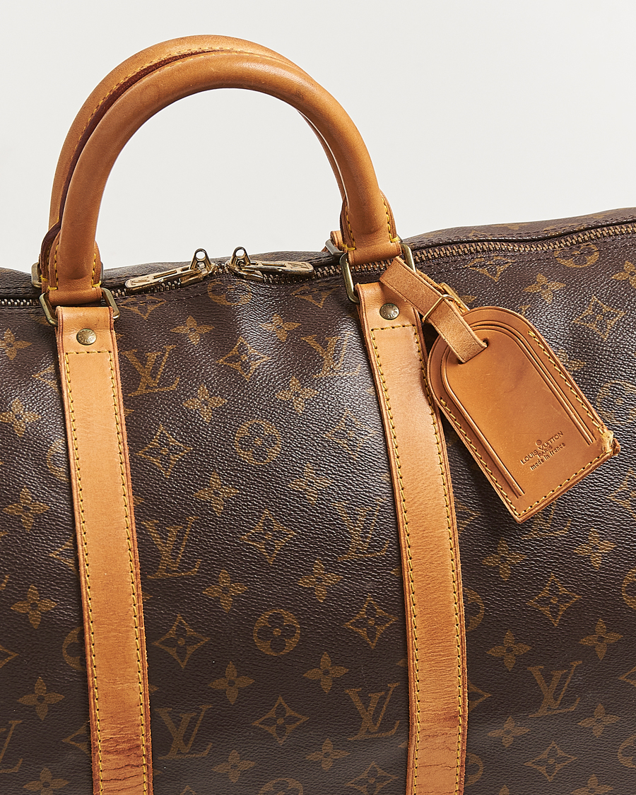 Herren | Pre-Owned & Vintage Bags | Louis Vuitton Pre-Owned | Keepall 50 Monogram