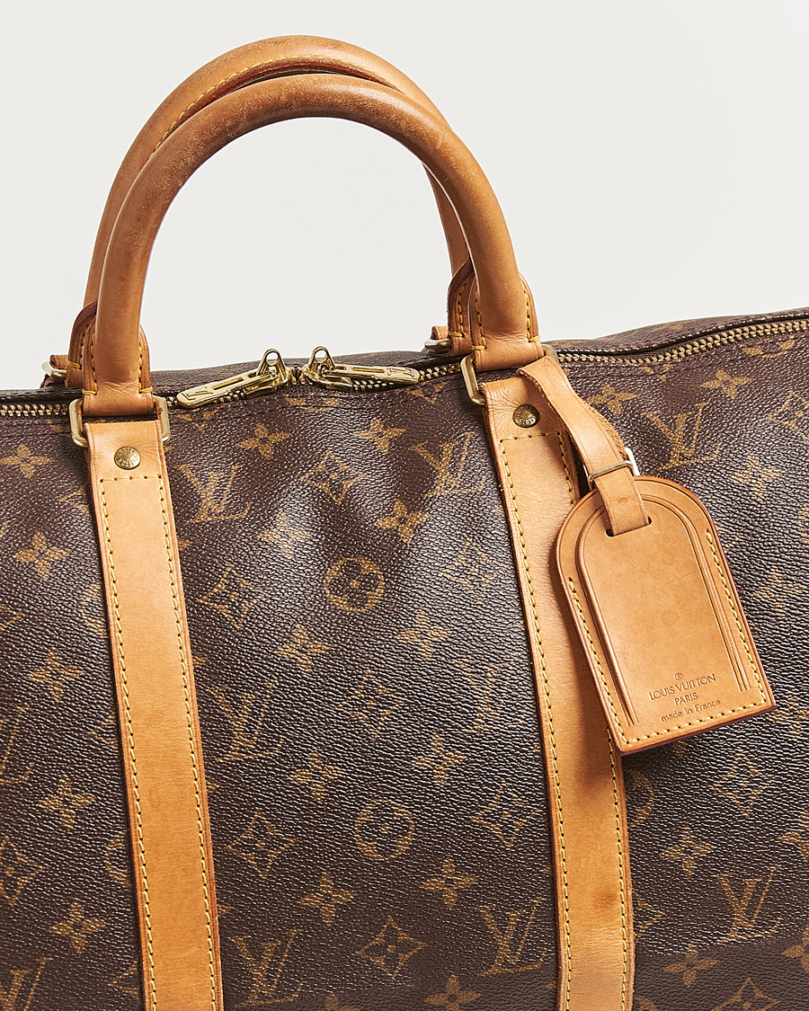 Herren | Pre-Owned & Vintage Bags | Louis Vuitton Pre-Owned | Keepall Bandoulière 50 Monogram