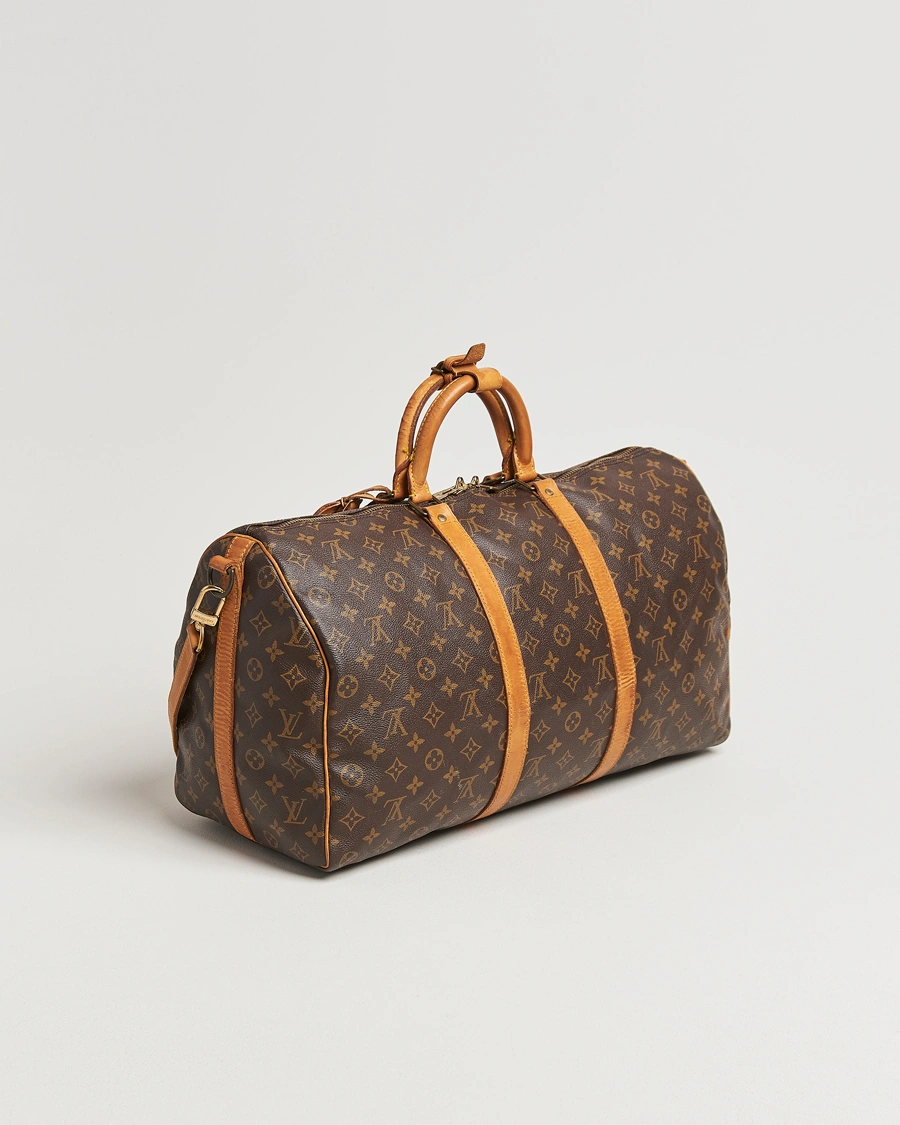 Herren | Pre-Owned & Vintage Bags | Louis Vuitton Pre-Owned | Keepall Bandoulière 50 Monogram
