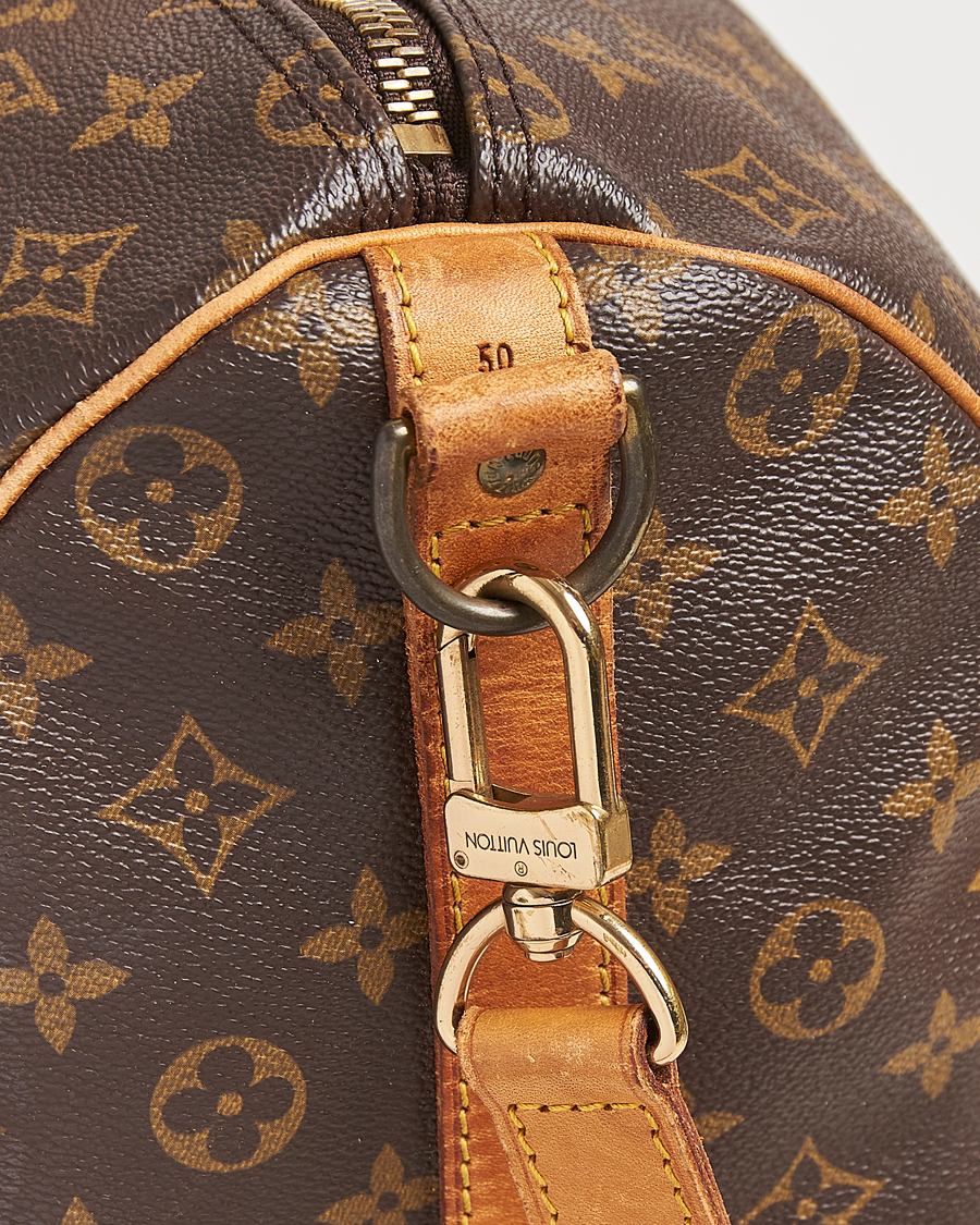 Herren | Pre-Owned & Vintage Bags | Louis Vuitton Pre-Owned | Keepall Bandoulière 50 Monogram