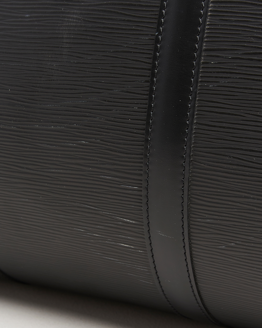 Herren | Pre-Owned & Vintage Bags | Louis Vuitton Pre-Owned | Keepall 55 Epi Leather Bag Black