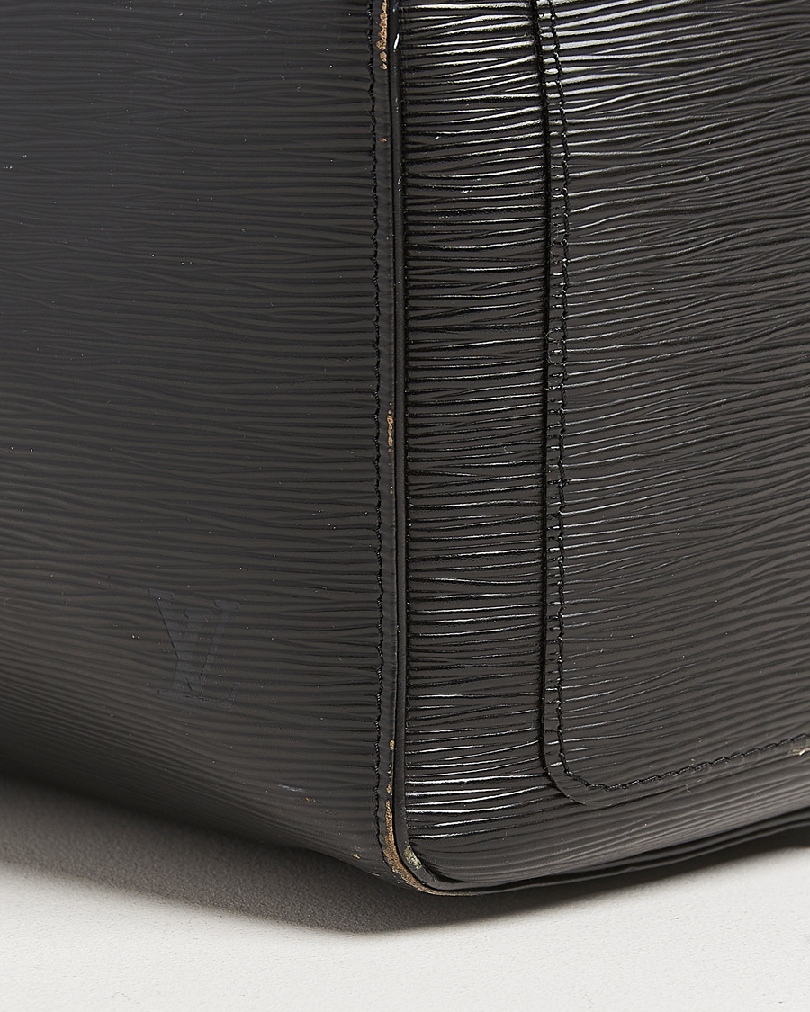 Herren | Pre-Owned & Vintage Bags | Louis Vuitton Pre-Owned | Keepall 55 Epi Leather Bag Black