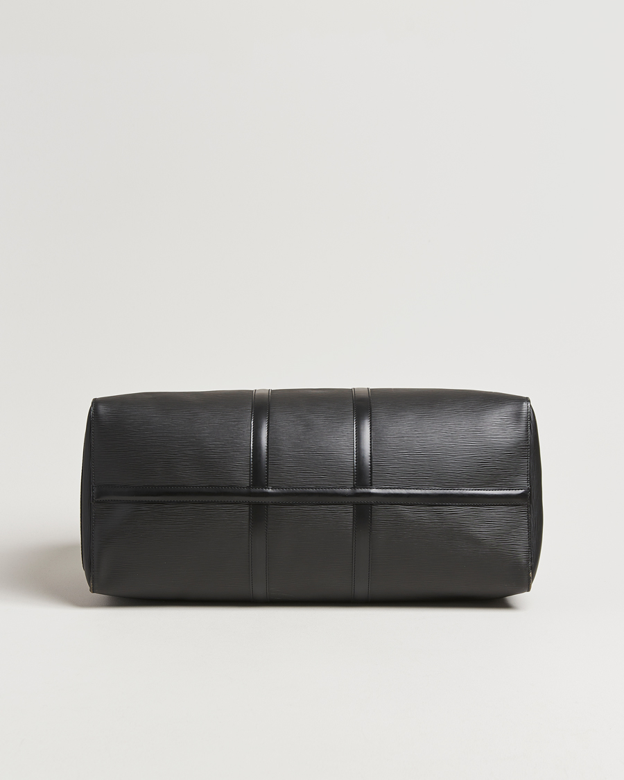 Herren | Pre-Owned & Vintage Bags | Louis Vuitton Pre-Owned | Keepall 55 Epi Leather Bag Black