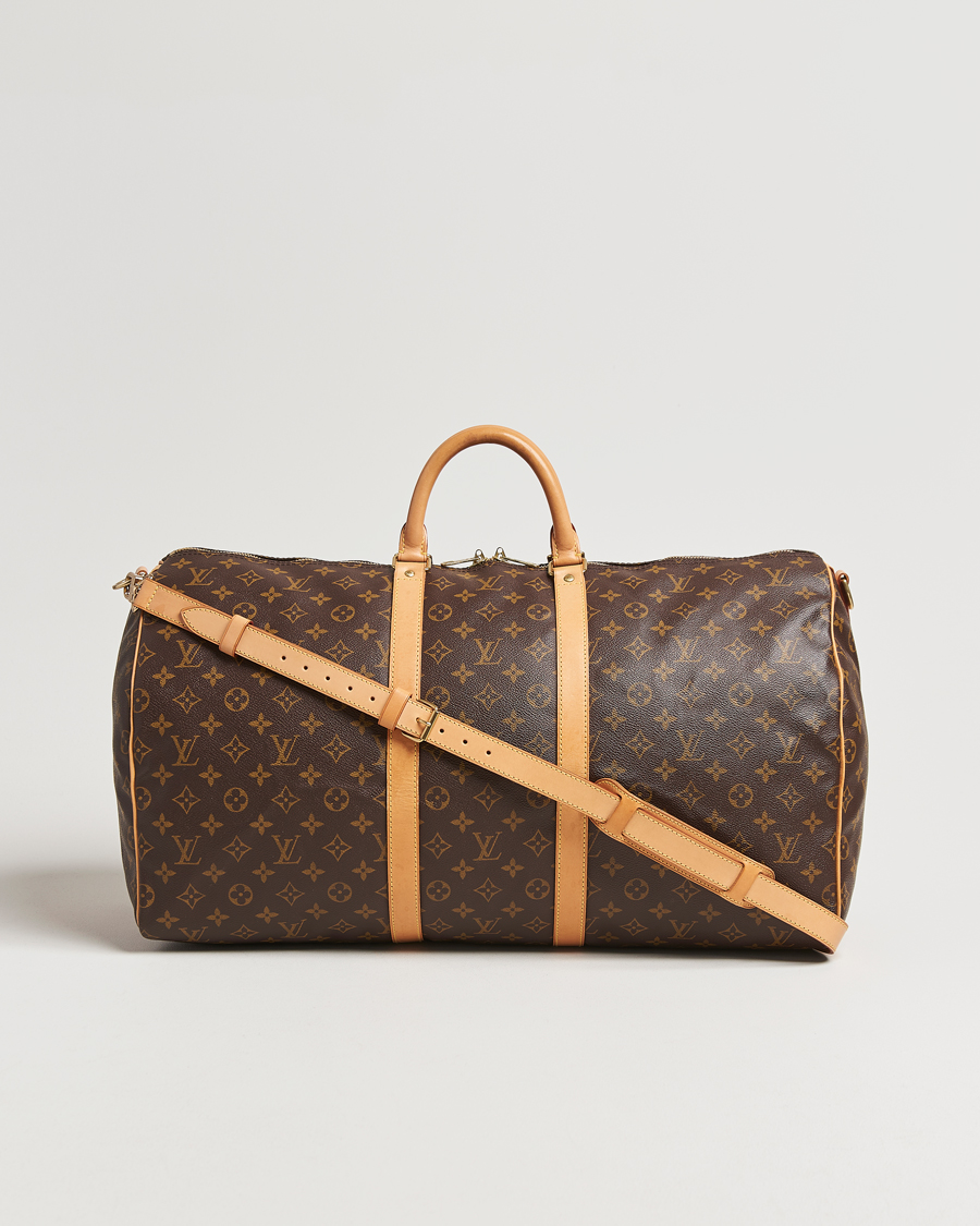Herren | Pre-Owned & Vintage Bags | Louis Vuitton Pre-Owned | Keepall Bandoulière 55 Monogram