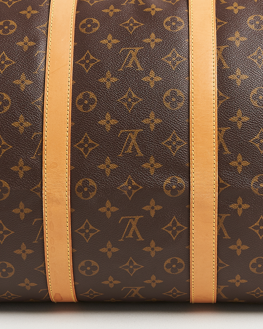 Herren | Pre-Owned & Vintage Bags | Louis Vuitton Pre-Owned | Keepall Bandoulière 55 Monogram