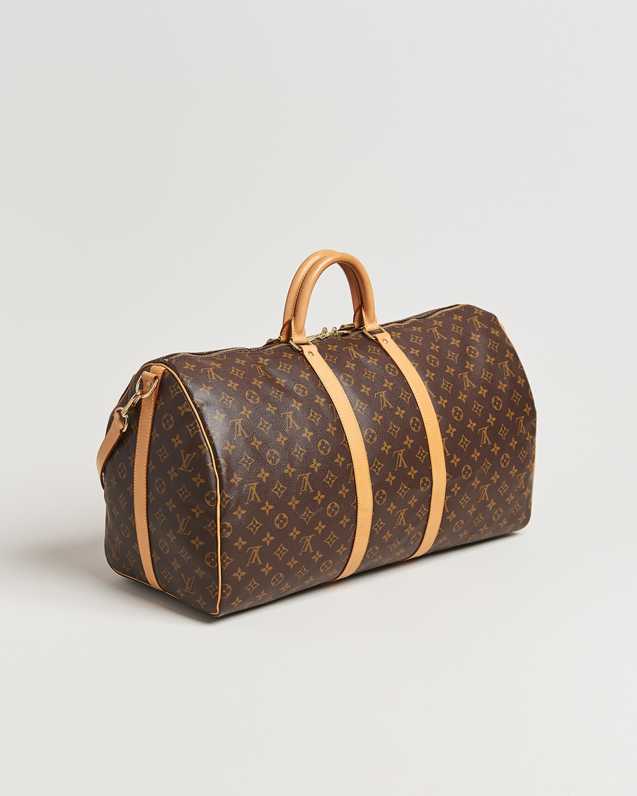 Herren | Pre-Owned & Vintage Bags | Louis Vuitton Pre-Owned | Keepall Bandoulière 55 Monogram