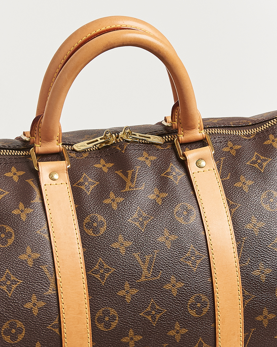 Herren | Pre-Owned & Vintage Bags | Louis Vuitton Pre-Owned | Keepall Bandoulière 55 Monogram