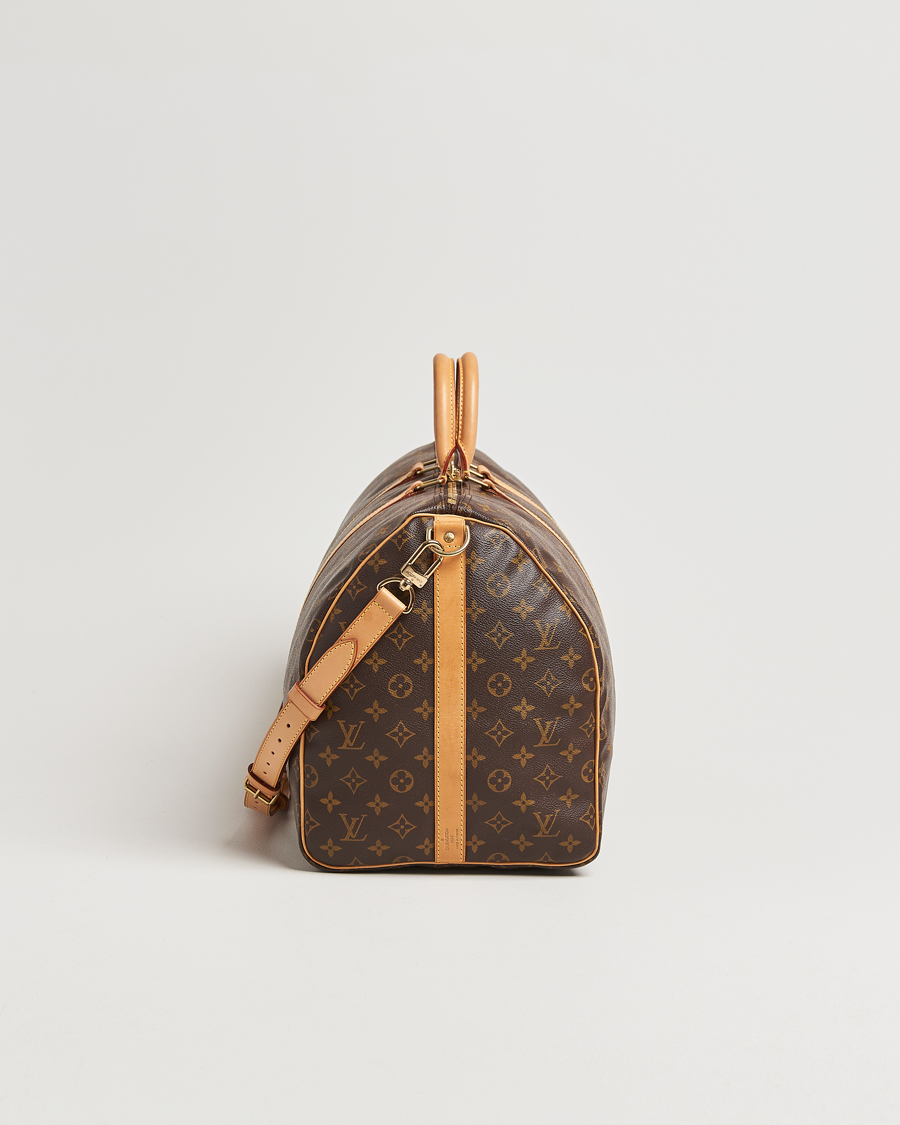 Herren | Pre-Owned & Vintage Bags | Louis Vuitton Pre-Owned | Keepall Bandoulière 55 Monogram