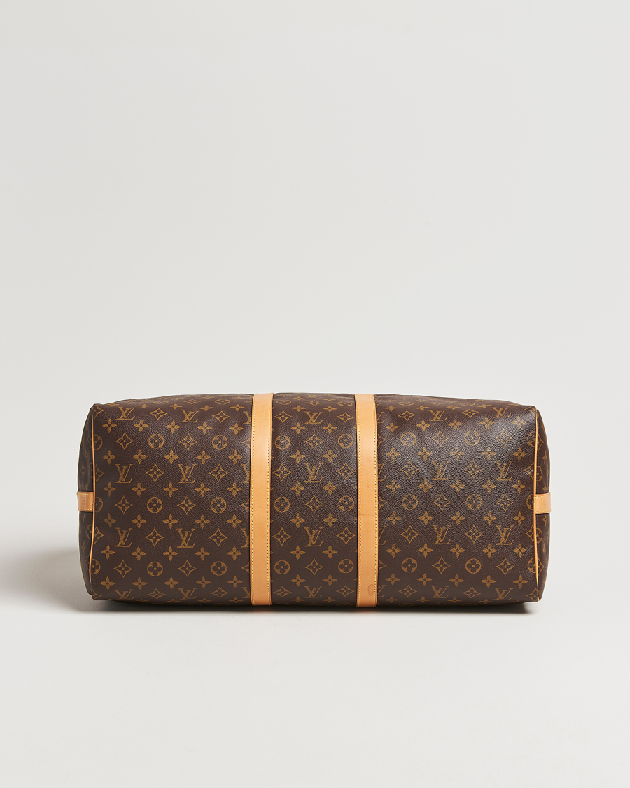 Herren | Pre-Owned & Vintage Bags | Louis Vuitton Pre-Owned | Keepall Bandoulière 55 Monogram