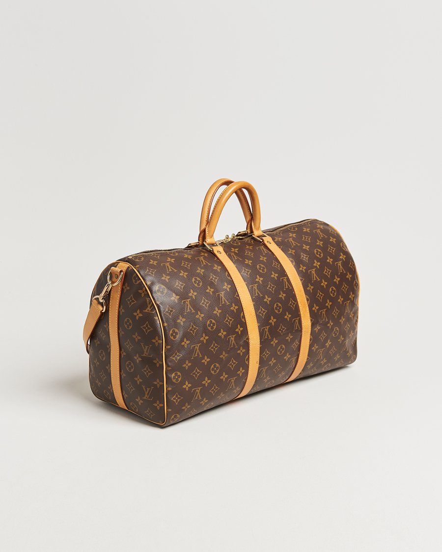Herren | Pre-Owned & Vintage Bags | Louis Vuitton Pre-Owned | Keepall Bandoulière 50 Monogram